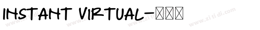 Instant Virtual字体转换